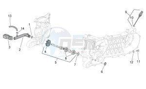 SR 50 ie AND carb. USA drawing Water pump