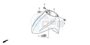 NVS504SH 502 drawing FRONT FENDER