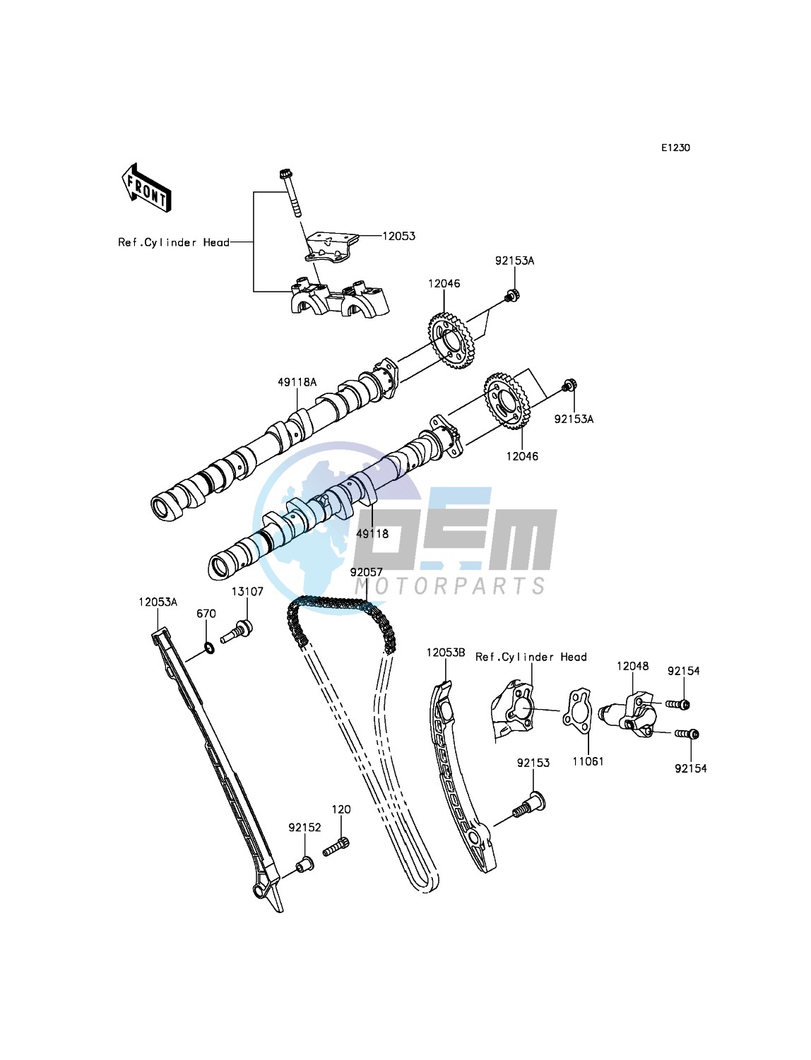 Camshaft(s)/Tensioner