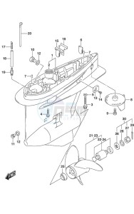 DF 150 drawing Gear Case