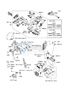 VN1700 CLASSIC TOURER VN1700C9FA GB XX (EU ME A(FRICA) drawing Chassis Electrical Equipment