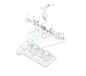 XJ6-FA DIVERSION ABS 600 drawing AIR INDUCTION SYSTEM