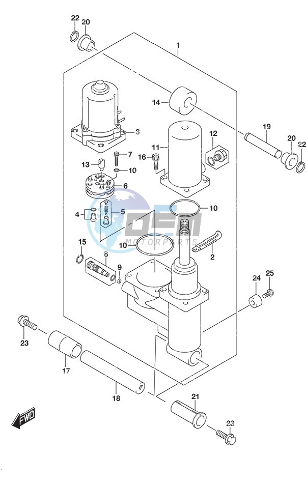 Trim Cylinder High Thrust