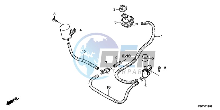 BYPASS CONTROL SOLENOID VALVE