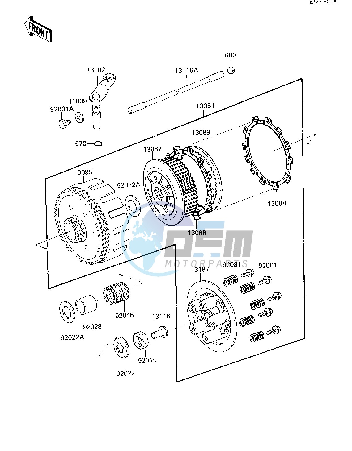 CLUTCH -- 85 A2- -