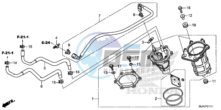 FUEL PUMP (VT750S)