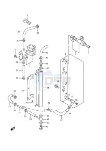 DF 90A drawing Fuel Injector