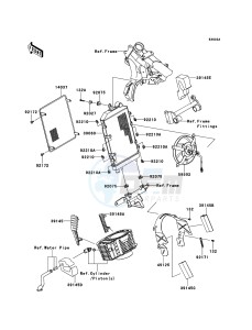 VN1700_VOYAGER_ABS VN1700BCF GB XX (EU ME A(FRICA) drawing Radiator