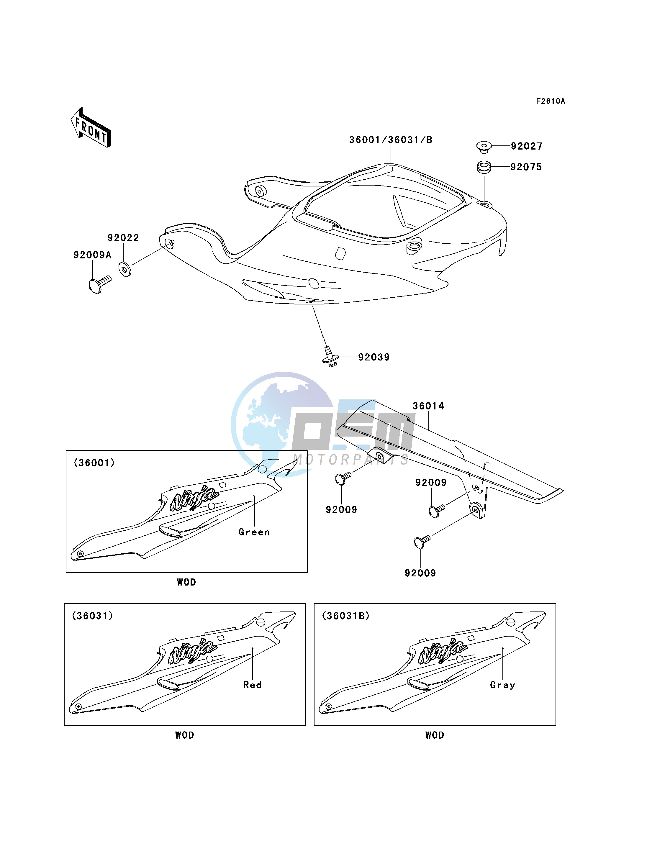 SIDE COVERS_CHAIN COVER-- ZX900-E2- -