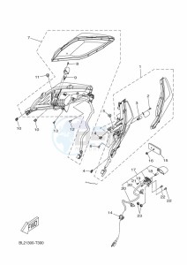 CZD250-A  (BGT2) drawing TAILLIGHT