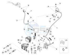 RX 125 E4 (APAC) drawing ABS Brake system