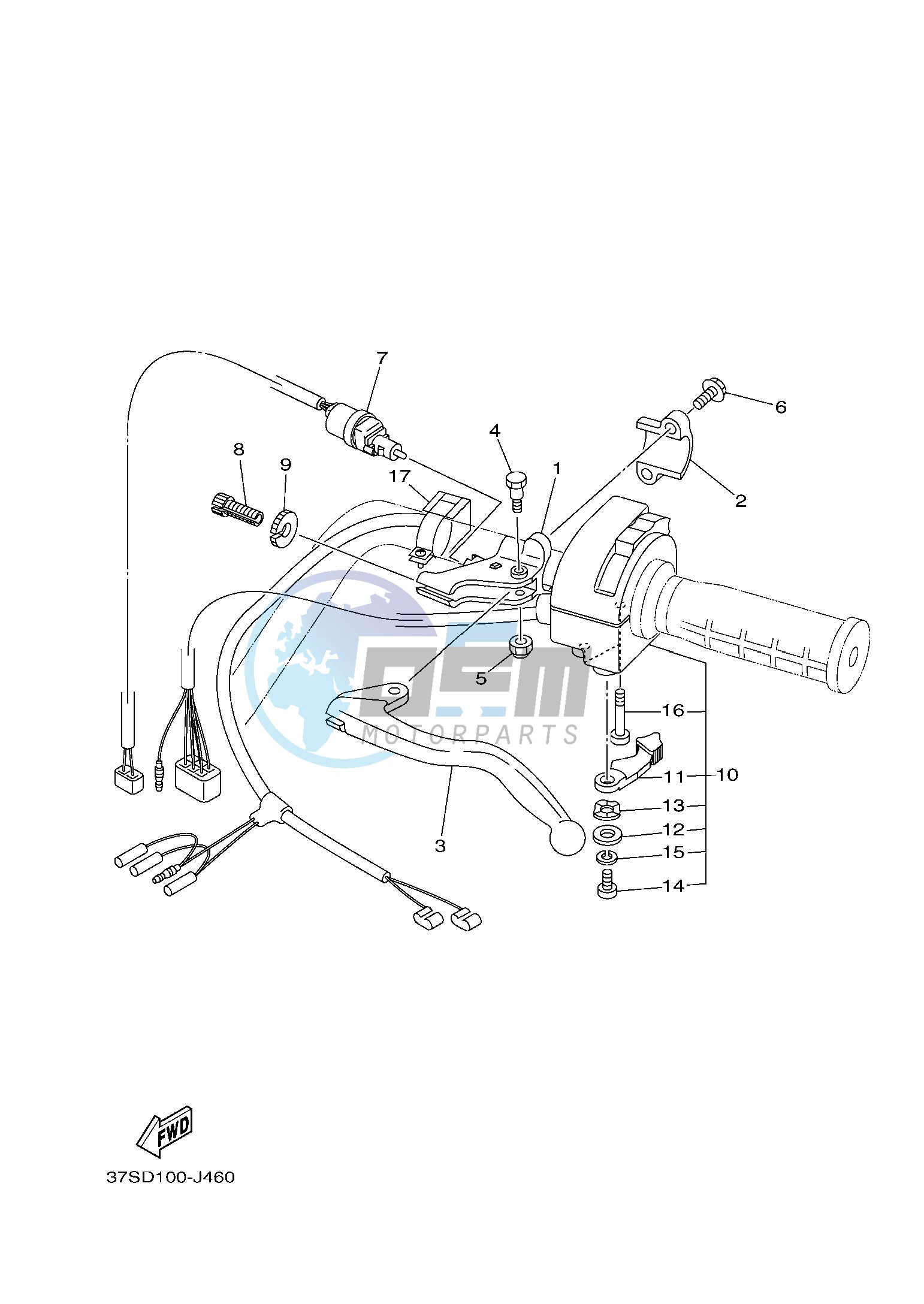 HANDLE SWITCH & LEVER