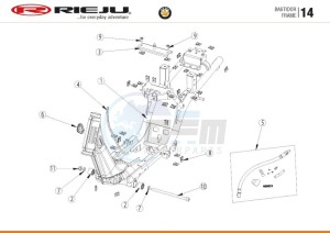 HOBBY-BYE-BIKE-25-KM-H-EURO4-HOLLAND-GREY drawing CHASSIS