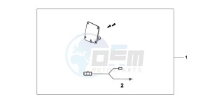 XL700V drawing H/G SUB KIT