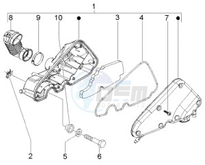 Liberty 50 4t RST ptt (E) Spain drawing Air Cleaner