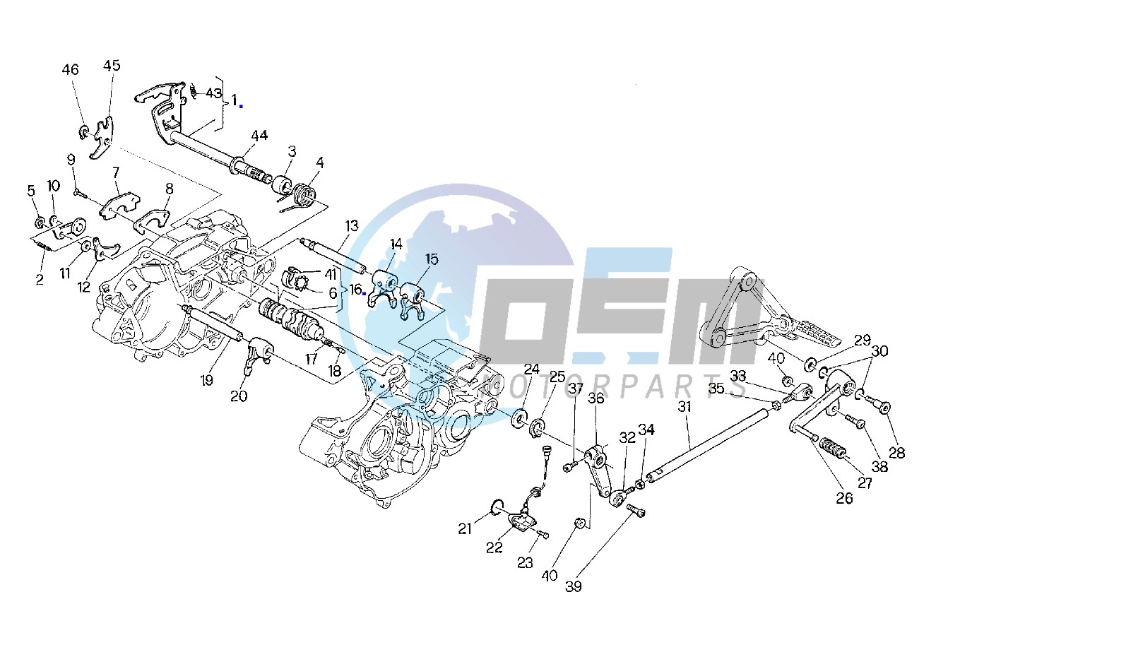 GEAR CHANGE MECHANISM