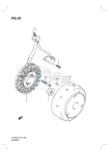 UH200G BURGMAN EU drawing MAGNETO