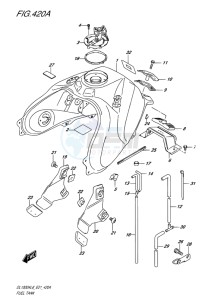 DL1000 ABS V-STROM EU drawing FUEL TANK