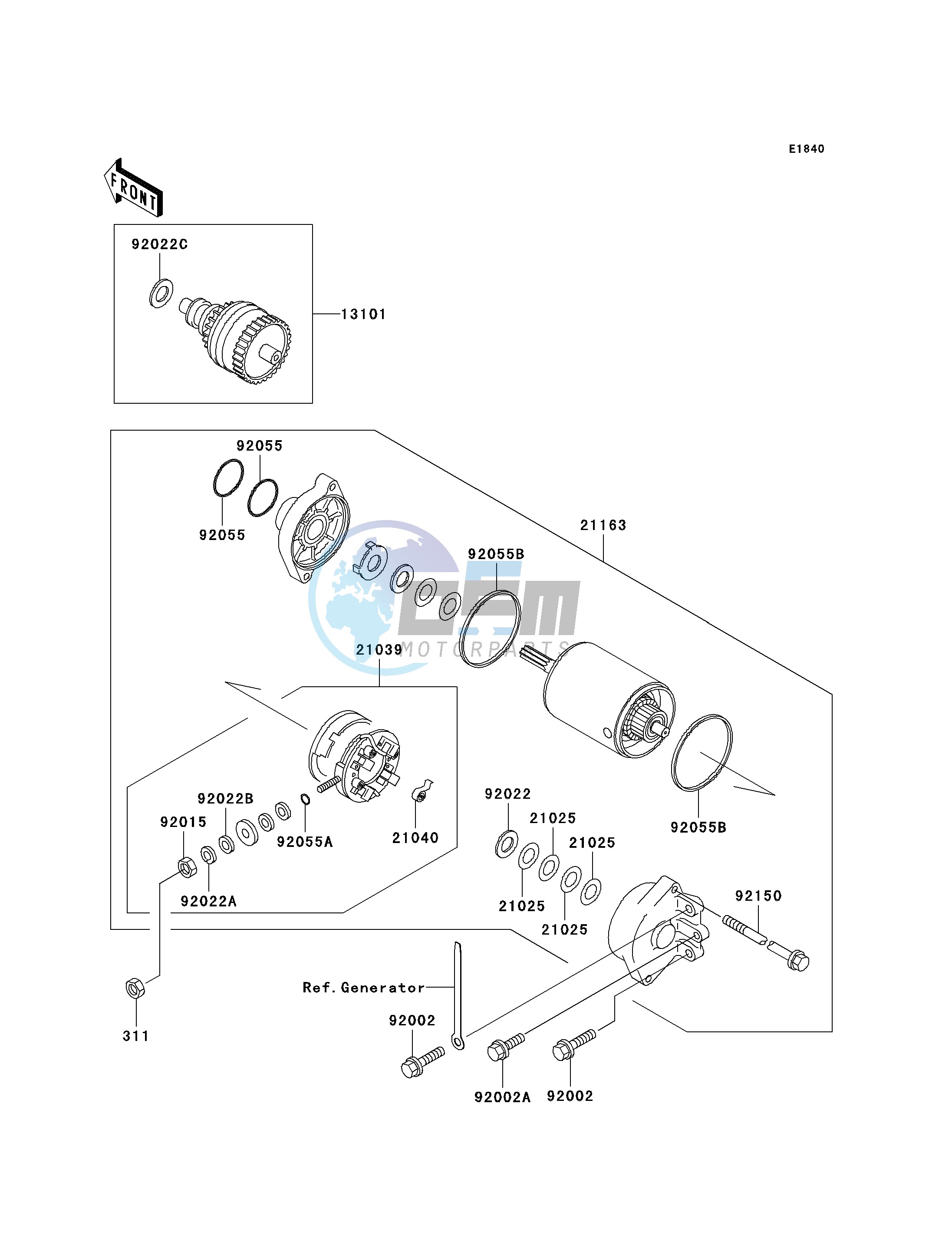 STARTER MOTOR