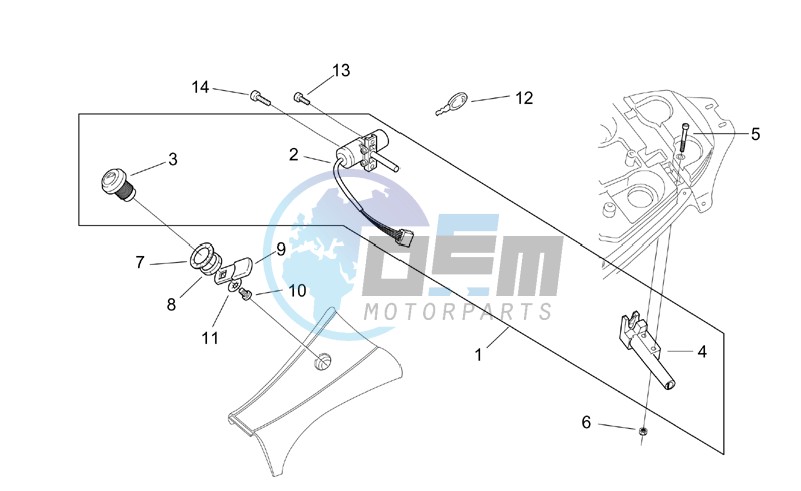 Lock hardware kit