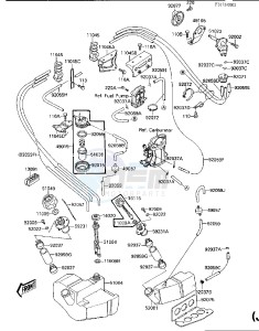 JF 650 A [X2] (A1-A2) [X2] drawing FUEL TANK_OIL TANK -- JF650-A2- -