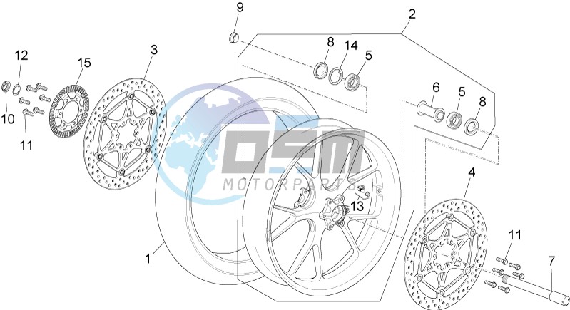 Front wheel