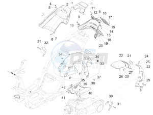 NRG POWER DT 50 drawing Rear cover - Splash guard