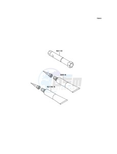 KLX110 KLX110A6F EU drawing Owner's Tools