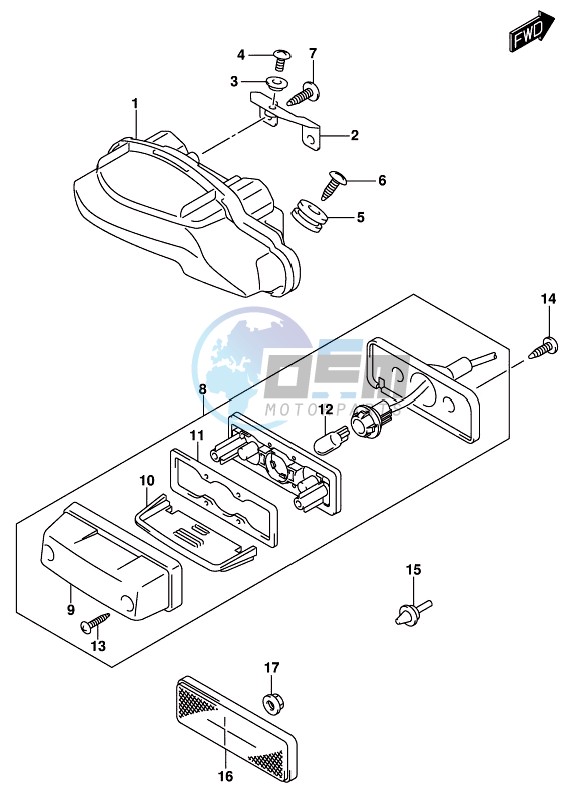 REAR COMBINATION LAMP