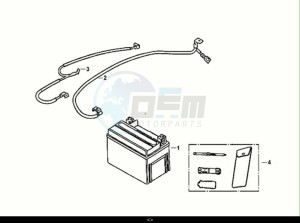 MIO 50I (FS05W2-EU) (E5) (M1) drawing BATTERY - TOOL BOX