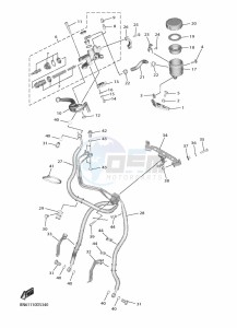 YZF600 YZF-R6 RaceBASE (BN6P) drawing FRONT MASTER CYLINDER