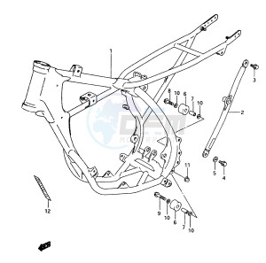 RM80 (T-V) drawing FRAME