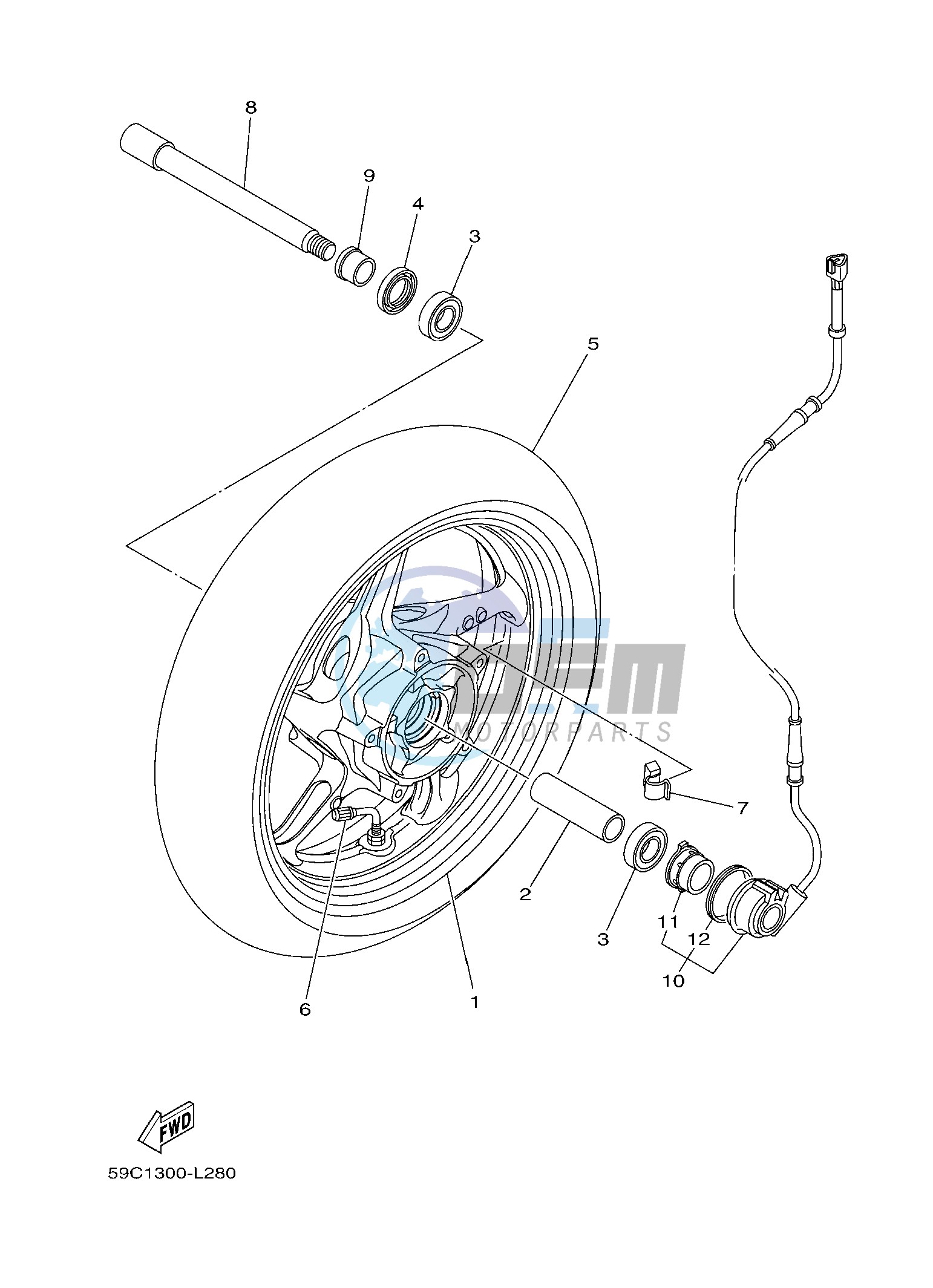 FRONT WHEEL