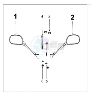 KISBEE drawing MIRRORS