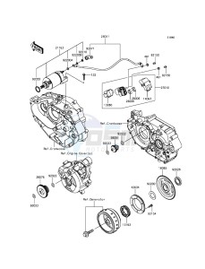 NINJA_250SL BX250AFS XX (EU ME A(FRICA) drawing Starter Motor