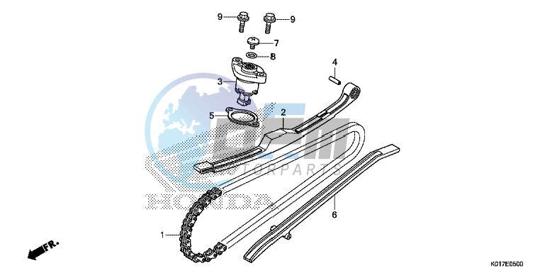 CAM CHAIN/ TENSIONER