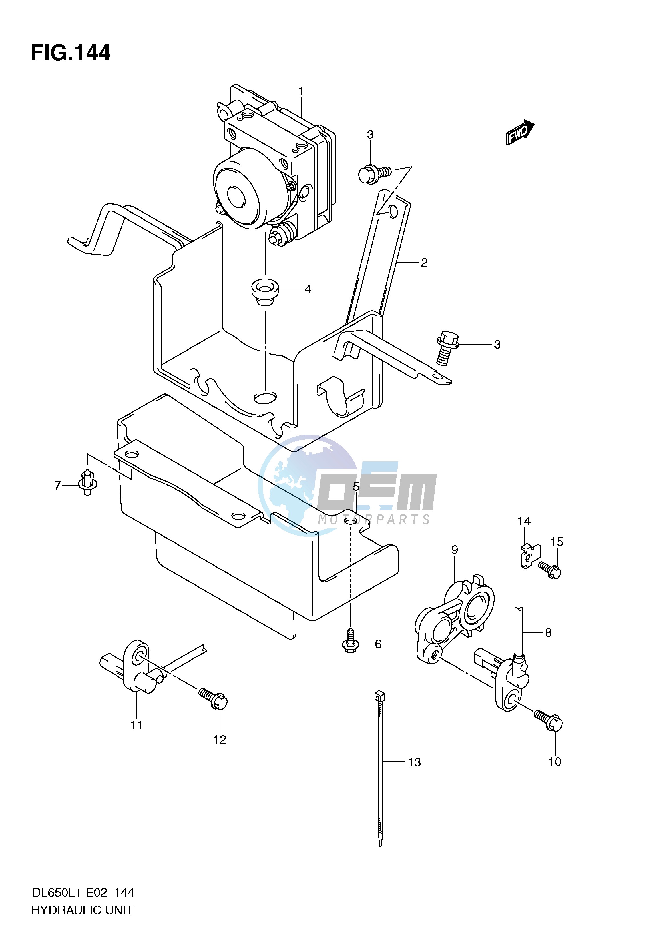 HYDRAULIC UNIT (DL650AL1 E2)