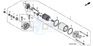 CB600FA39 France - (F / ABS CMF ST 25K) drawing STARTING MOTOR