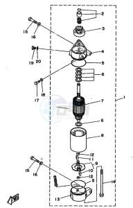 70B drawing STARTING-MOTOR