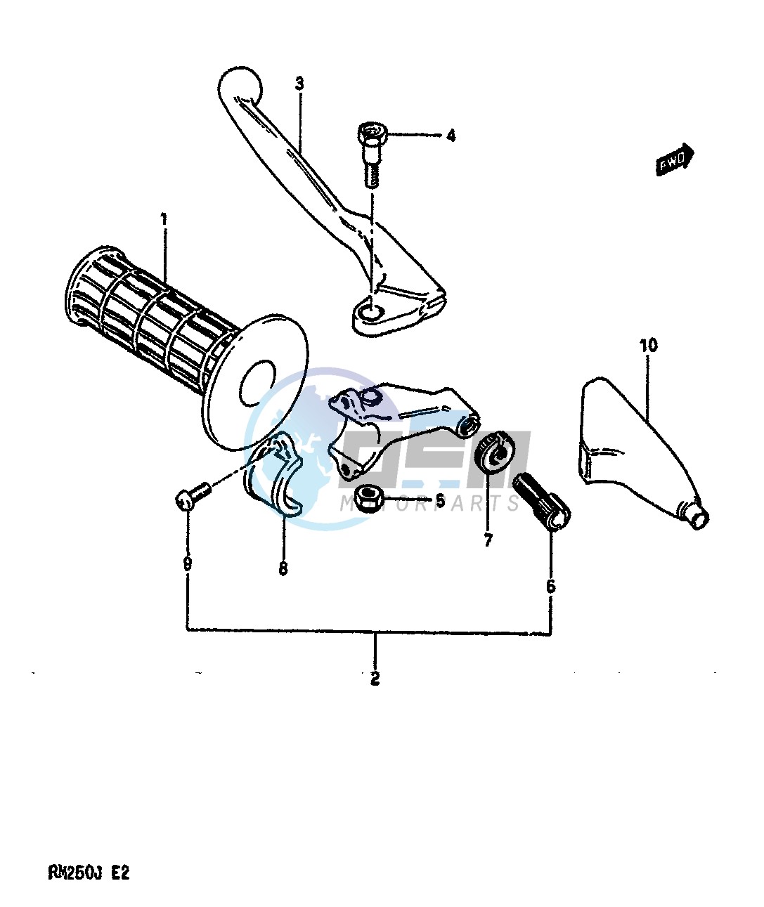 LEFT HANDLE SWITCH