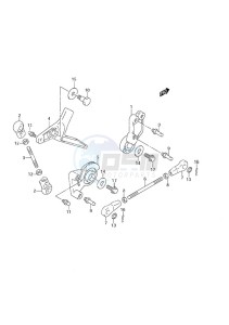 DF 30 drawing Throttle Control Remote Control