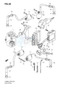 VL800C INTRUDER EU drawing ELECTRICAL