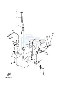 200G drawing LOWER-CASING-x-DRIVE