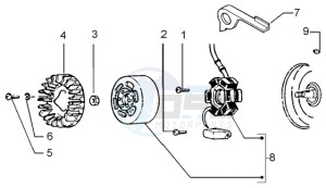 Typhoon 50 (USA) USA drawing Flywheel magneto