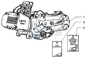 Liberty 50 4t drawing Engine