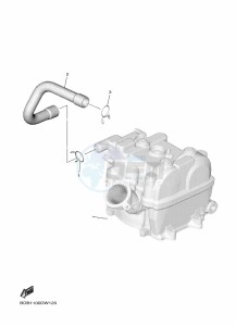 WR450F (BDB4) drawing AIR INDUCTION SYSTEM