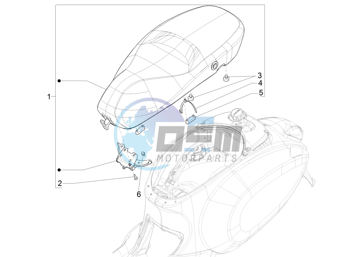 Saddle/seats