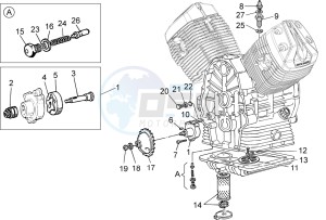 V7 II Stornello ABS 750 (APAC) drawing Oil pump