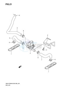 GSX-R750 (E3-E28) drawing 2ND AIR