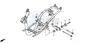 SFX50MM drawing FRAME BODY